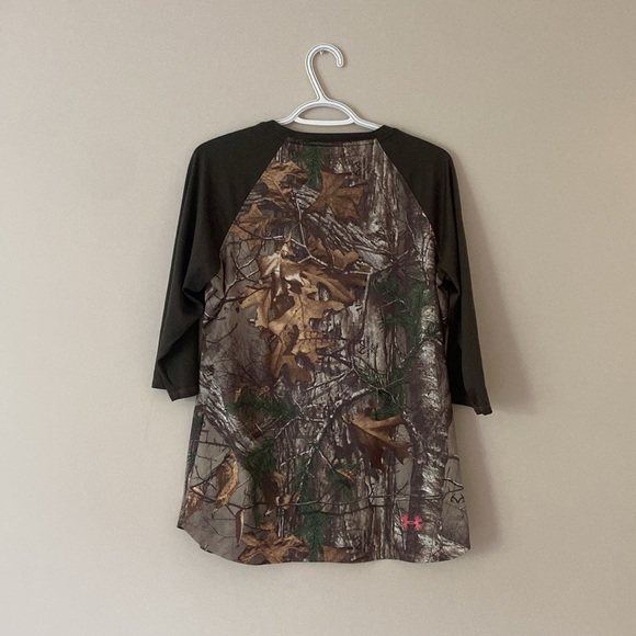 Under Armour RealTree Fitted Heat Gear Shirt Size XL - Picture 4 of 16
